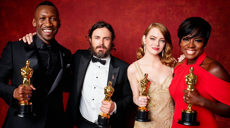 Confira as fotos oficiais de todos os vencedores do Oscar 2017