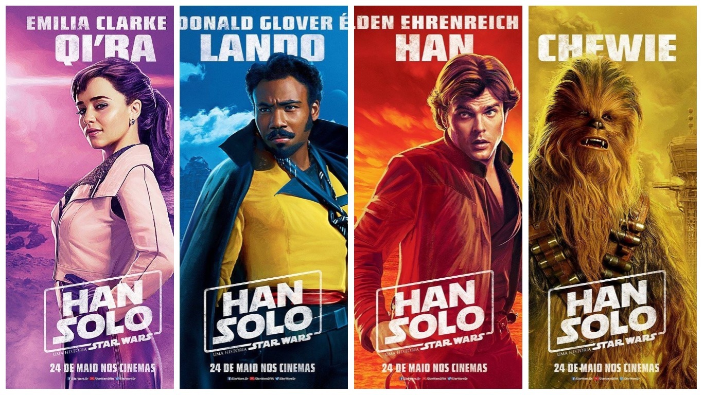 Conversamos com o elenco de Han Solo: Uma História Star Wars!